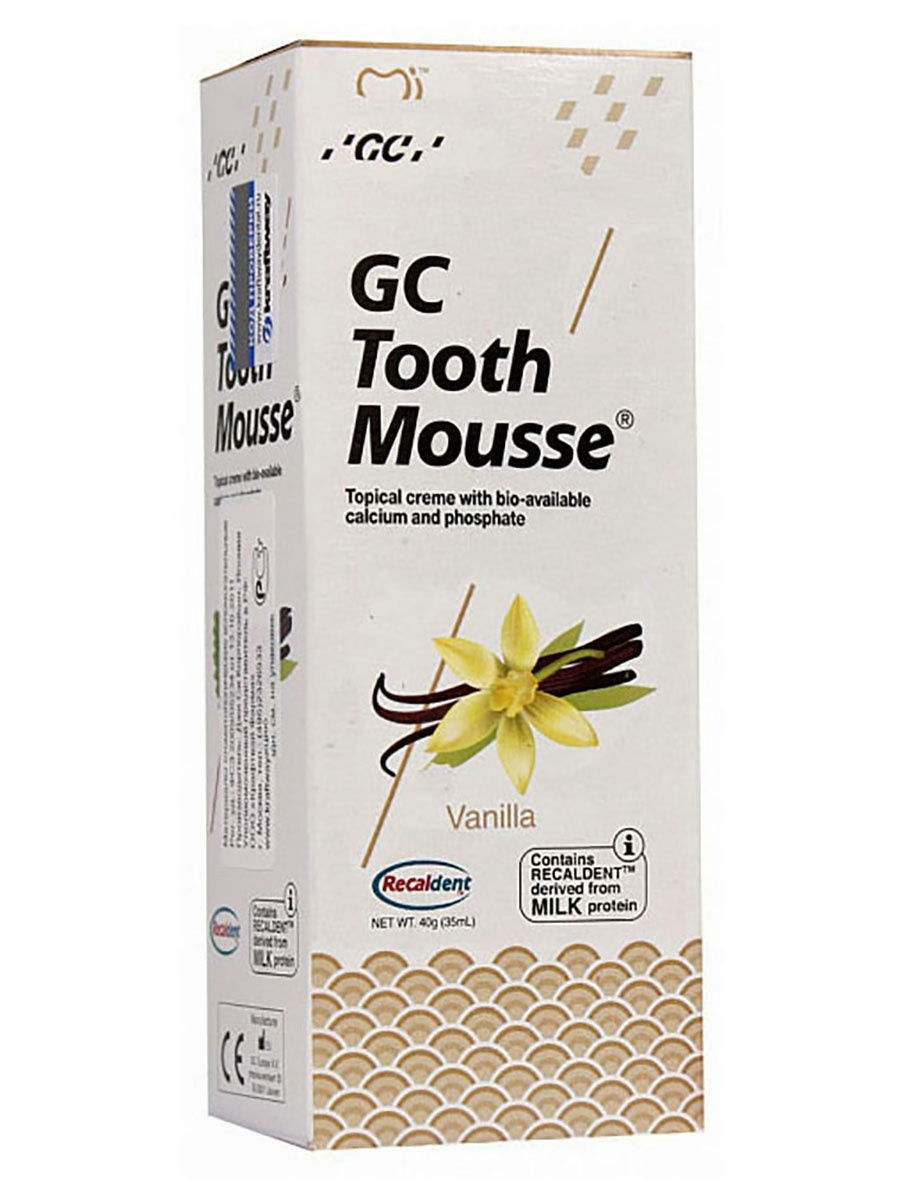 Тус-мус Tooth Mousse, гель аппликационная, ваниль (GC)