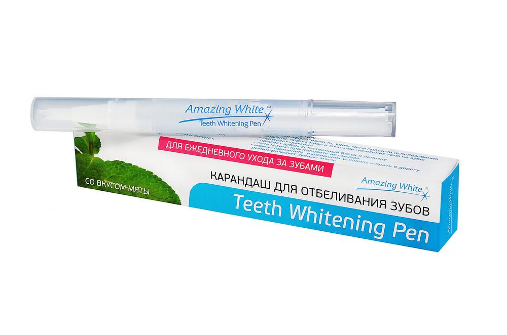 Карандаш Teeth Whitening Pen для отбеливания зубов (Amazing White)