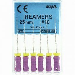 Купить Риммеры ручные дрильборы Reamers 18мм №08 (6шт) Mani