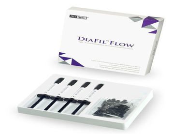 ДиаФил флоу DiaFill flow шприц 2гр. B2 жидкотекучий светоотверждаемый реставрационный композит (Diadent)