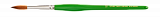 Кисть Kolinsky Brush #12 с натуральным ворсом, размер 12 (Scheftner)