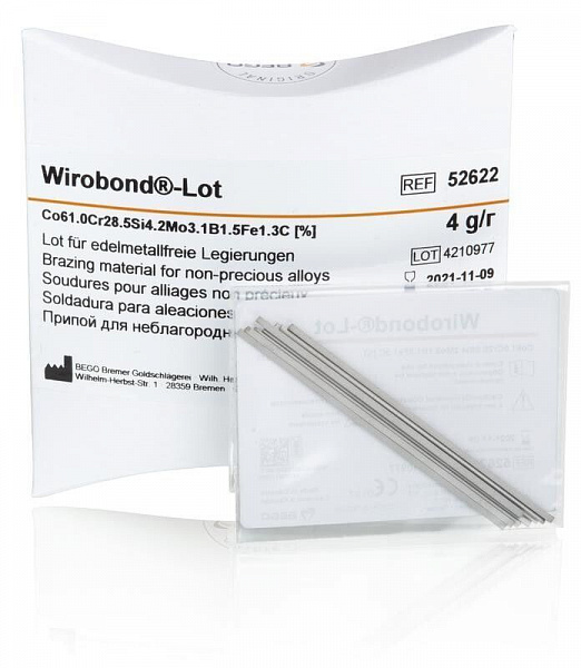 Купить Припой Wirobond® брусочки до обжига 8шт (Bego)