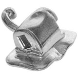 Замки-трубки для нижней челюсти с одним отверстием/68-372-05/ BASE 022/LR7 25NT 6OF HKMG (Dentsply)