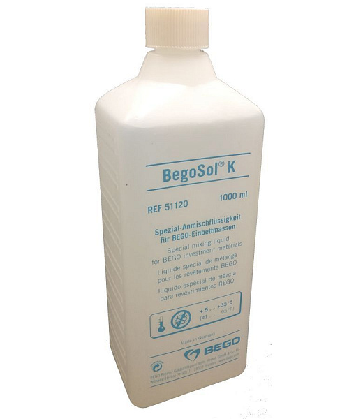 Купить Жидкость Бегосол BegoSol® K для замешивания паковочных материалов 5л (Bego)
