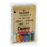 К-Риммеры Колоринокс K-Reamer Colorinox 21мм 030, для расширения корневого канала 6шт (Maillefer)