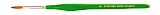 Кисть Kolinsky Brush #6 с натуральным ворсом, размер 6 (Scheftner)