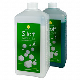 Силикон дублирующий 22 medium Siloff 1+1кг, Зеленый