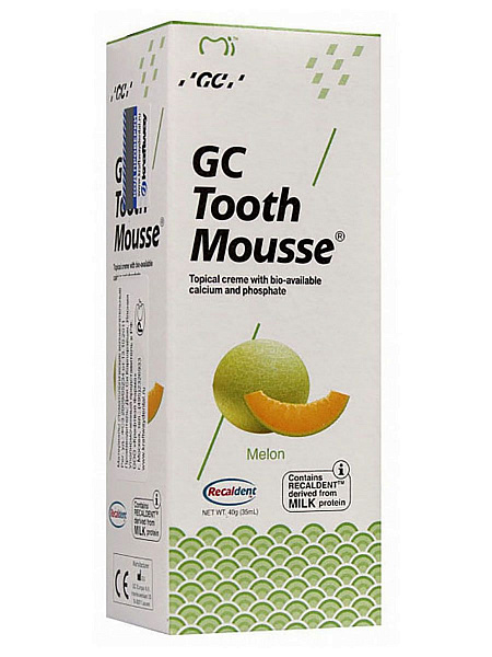 Купить Тус-мус Tooth Mousse, гель аппликационная Дыня (GC)