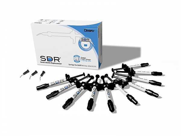 Купить СДР SDR набор, базовый текучий композитный материал, 3*1г (Dentsply)