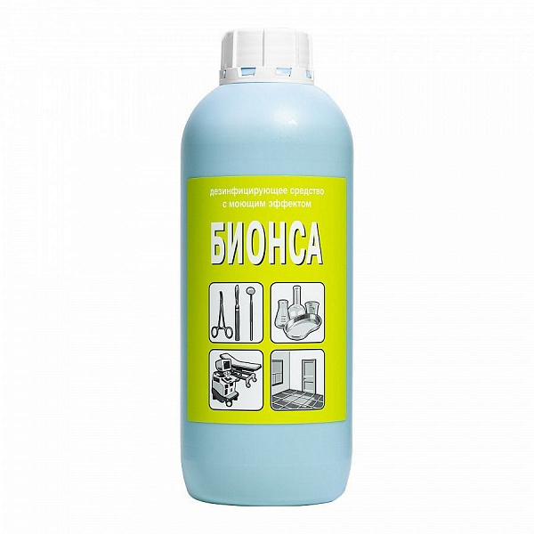 Купить Средство дезинфицирующее "Бионса" 1л (Бозон) ЧЗ