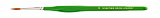 Кисть Kolinsky Brush #4 с натуральным ворсом, размер 4 (Scheftner)