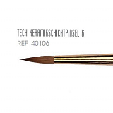 Кисть моделировочная Kolinsky №6  (Omega Tech) 40106