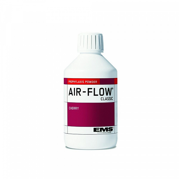 Купить Порошок Аир-Флоу AIR- Flow (вишня) для удаления наддесневых отложений и пигментированного налета (65мкм) 300г (EMS)