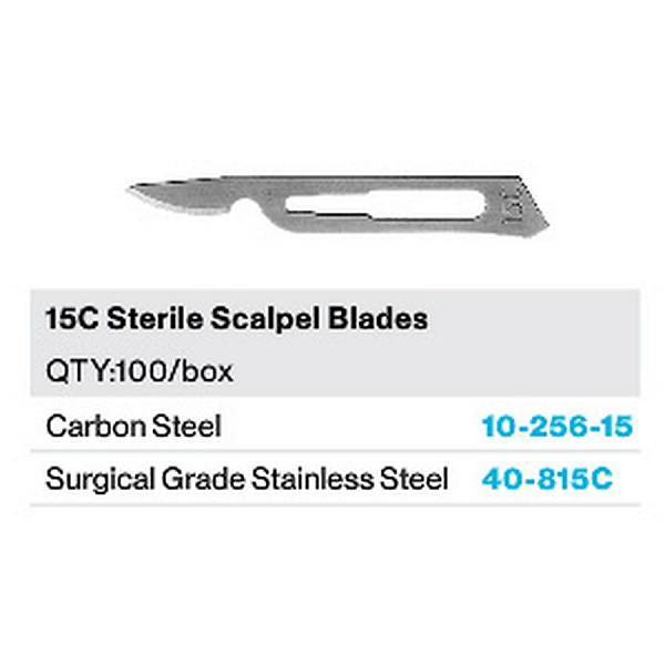 Купить Лезвия Blade Carbon Steel, хирургические 100шт (Hu-Friedy)
