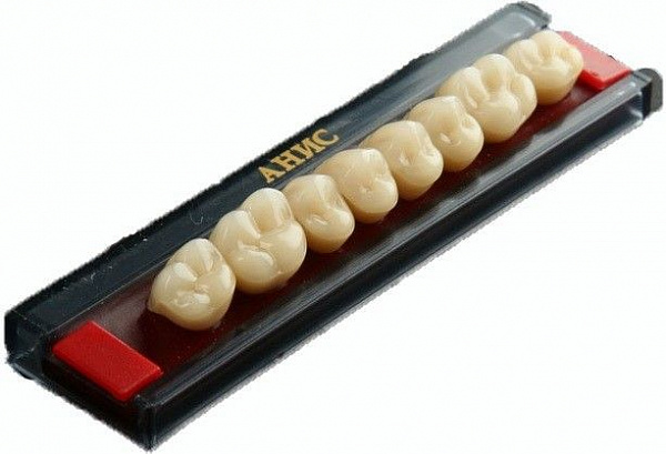 Купить Зубы Anis жевательные верхние D4-84