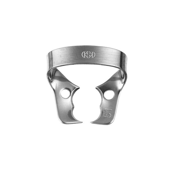 Купить Кламп Rubber Dam Clamp №51, BLACK, для коффердам (Dentech)