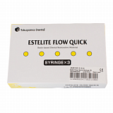Эстелайт Флоу Estelite Flow Quick набор, реставрационный материал для восстановления объемных полостей фронтальных и боковых зубов 3*3,6г (Tokuyama)