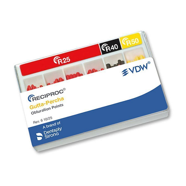 Купить Штифты гуттаперчевые Reciproc №50 60шт (VDW)