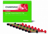 Харизма Charisma CLASSIC Syr Assortment рентгеноконтрастный светоотверждаемый микрогибридный материал 8*4г (Heraeus)