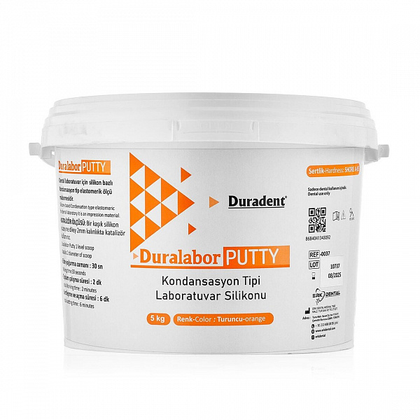 Купить Силикон Duralabor 5кг оранжевый (DuraDent)