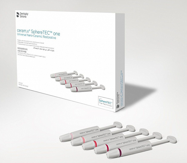 Купить Сфертек Ceram X Sphere TEC one набор нано-керамический композит 5*3г (Dentsply)