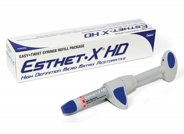 Купить Эстет Икс Esthet X HD Syringe Refill A3 рентгеноконтрастный композитный материал, шприц 3г (Dentsply)