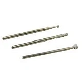 Бор алмазный для прямого наконечника 166-031 красный (Владмива)