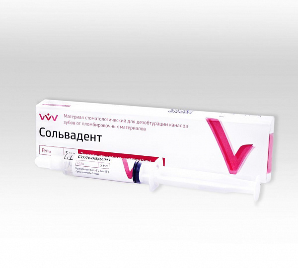 Купить Сольвадент гель 5 мл (Владмива)