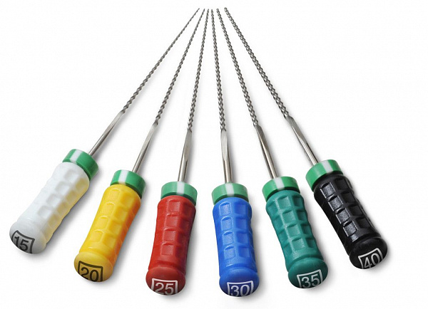 Купить К-Риммеры K-Reamer 25мм 030 стальной, ручные инструменты 6шт (Maillefer)