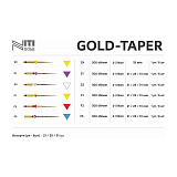 Niti файлы Gold-Taper S2 31мм. 6шт (Geosoft)