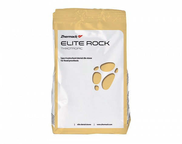 Купить Элит рок Elite rock сверхтвердый гипс 4 класс White 1кг (Zhermack)