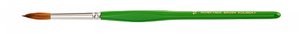 Купить Кисть Kolinsky Brush #10 с натуральным ворсом, размер 10 (Scheftner)