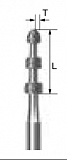 Бор алмазный 868B314020, 1шт (Komet Dental)