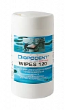 Салфетки Wipes дезинфицирущие в банке 120 шт. Dispodent