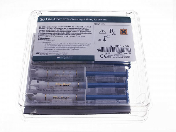 Купить Гелеобразный смазочный материал File-Eze Kit набор 4*2мл (Ultradent)
