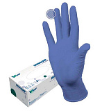 Перчатки нитриловые нестерильные неопудренные 100пар L Comfort (DERMAGRIP)