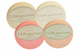 Блок-заготовка TSM Acetal Dental, (цвет A) ацетатная масса термопластичный полимер,98,5*20мм (Pressing Dental)