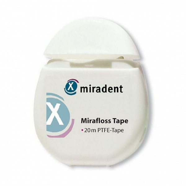 Купить Зубной флосс MIRAFLOSS CHX-TAPE 20 м (Miradent)