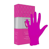 Перчатки смотровые нитриловые S, розовые 50пар (Safe&Care)
