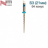 Niti файлы Gold-Taper F3 25мм. 6шт (Geosoft)