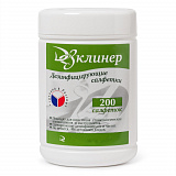 Салфетки дезинфицирующие банка ДезКлинер  (200шт) ЧЗ