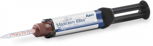 Купить Максцем Maxcem Elite цемент самоадгезивный (белый дентин) 5г (Kerr)
