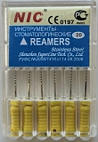 Риммеры ручные дрильборы Reamers 25мм №08 (6шт) NIC
