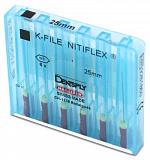Каналорасширитель K-File Nitiflex №25, ручной супергибкий 25мм (Dentsply)