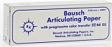 Бумага артикуляционная (ВК 05) 200мкм скрепленные, цвет синий 300шт (Baush)