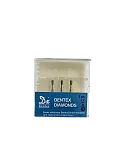 Бор алмазный для турбинного наконечника грушевидный 231 3шт Dentex