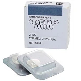 Виниры Coomponeer Refill Enamel Universal, композитные для верхней челюсти размер 11 (Colten)